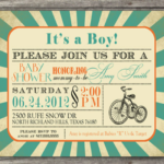 : cheap baby shower invitations for a boy