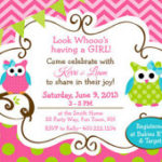 : Owl Baby Shower Invitations