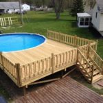 : above ground pool decks cost