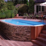 : above ground pools with decks