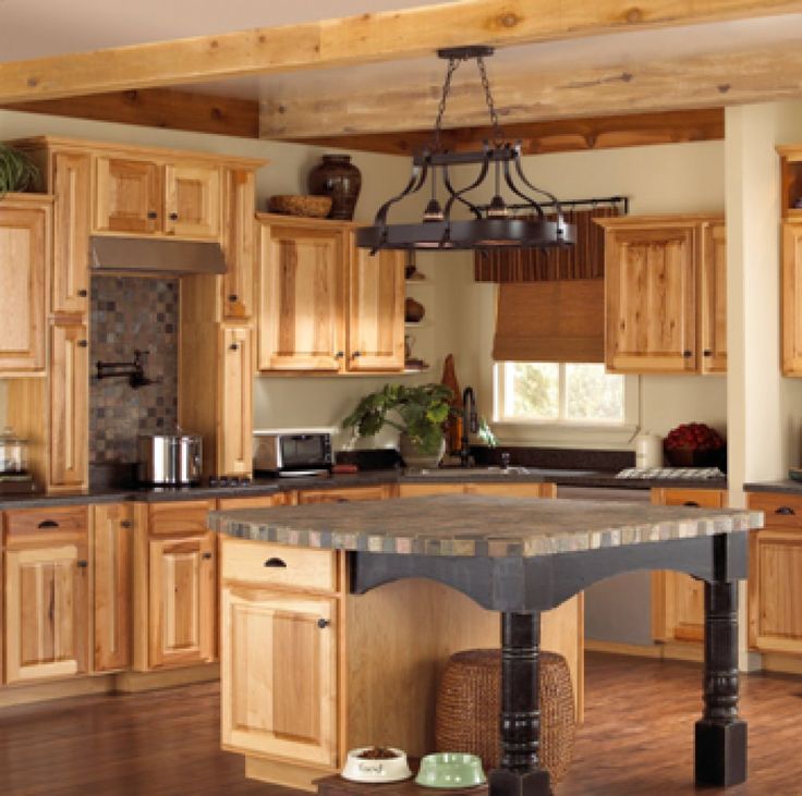 are hickory cabinets in style