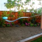 : backyard landscaping ideas around deck