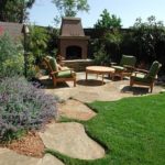 : backyard landscaping ideas around pool