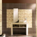: bathroom tile layout patterns