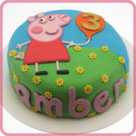 : beatiful ideas for make peppa pig birthday cake
