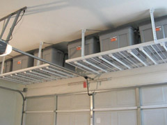 best Overhead garage storage