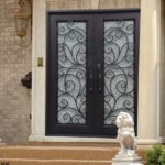 Wrought Iron Doors Design for Exterior Door