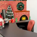 : best cubicle decorating ideas for christmas