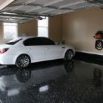 : black garage floor paint