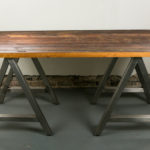 Sawhorse Desk for Supporting Furniture of Your Vintage Home Design