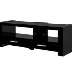 : black tv cabinet