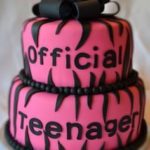 : boys 13th birthday cakes