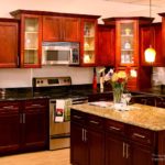 : cherry kitchen cabinets cost