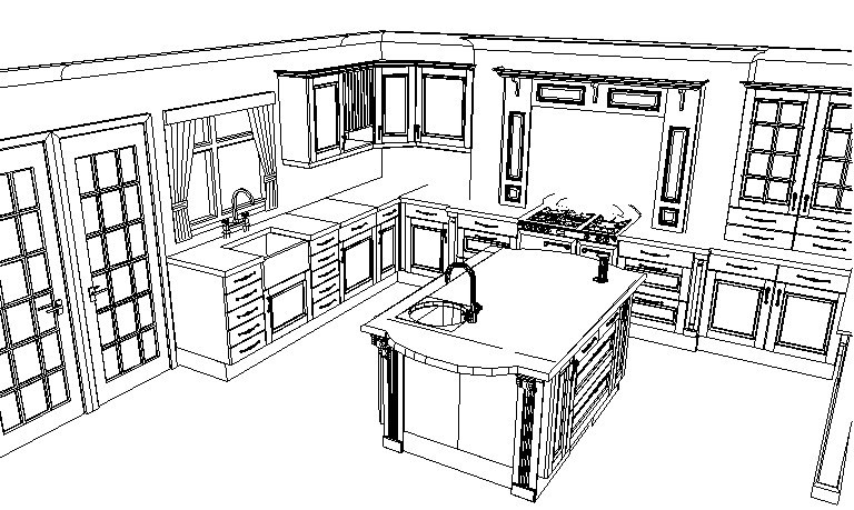 commercial kitchen design layout