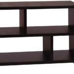 : contemporary console table black