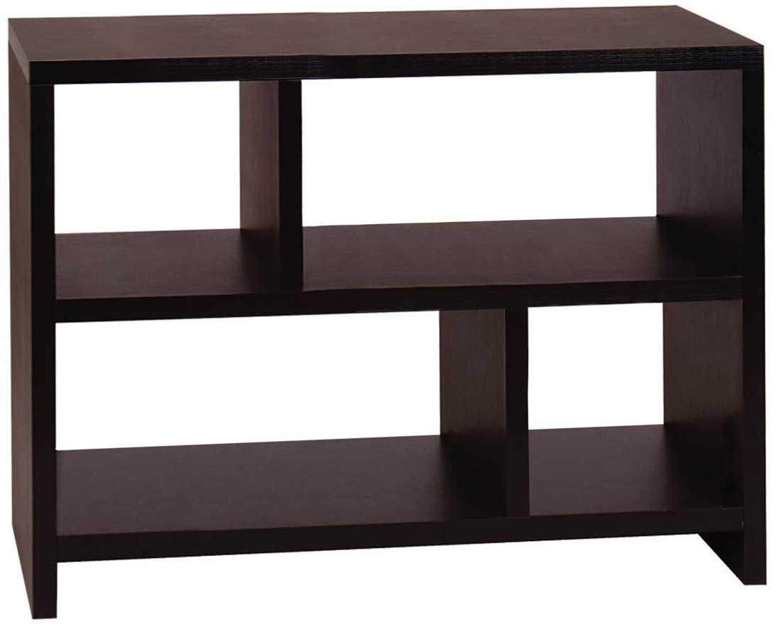 contemporary console table black