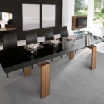 : contemporary dining table