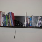: contemporary wall mounted bookshelves
