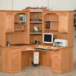 : corner desk with hutch solid wood
