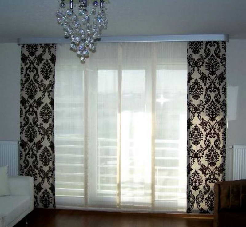 curtains for sliding glass doors in dining room