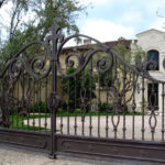 : custom wrought iron gates