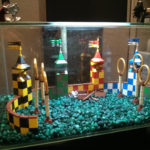 : cute Fish tank decorations