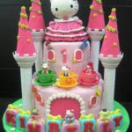 : cute Hello Kitty birthday cakes