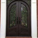 : cute Wrought iron doors