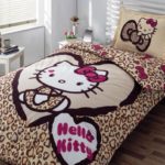 : cute hello kitty bedroom set