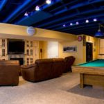 : diy basement ceiling ideas
