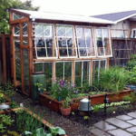 : diy greenhouse shelving