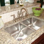: double undermount kitchen sink