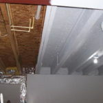 : exposed basement ceiling ideas