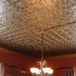 : faux pressed tin ceiling tiles