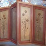 : folding room dividers bamboo