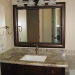 : framed mirror for bathroom vanities