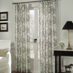 : french door curtains with velcro