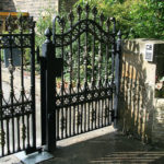 : garden wrought iron gates