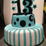: girls 13th birthday cakes