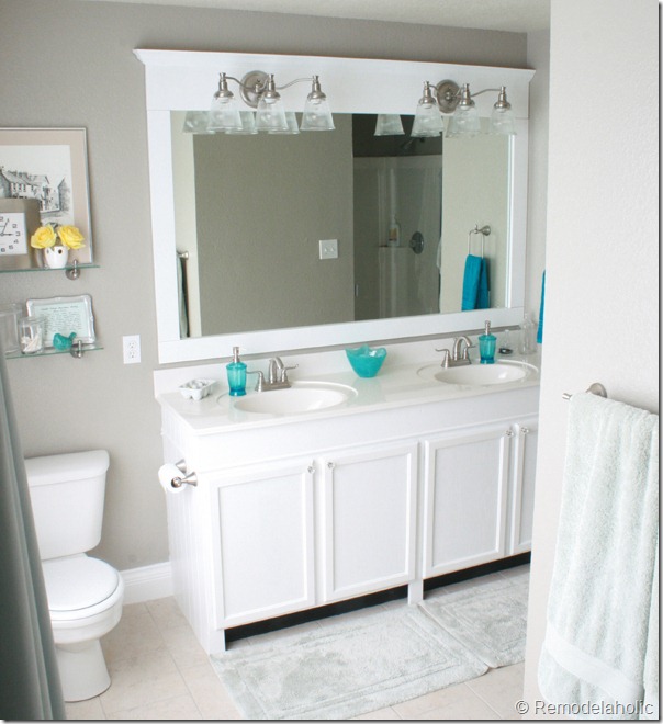How to Decorate Your Bathroom with Framed Bathroom Mirror