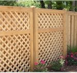 : hardwood fence panels