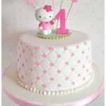 : hello kitty birthday cakes and cupcakes