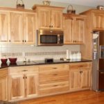 : hickory cabinets with granite