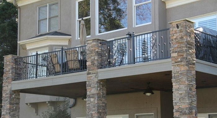 house balcony railing design