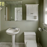 : inexpensive diy bathroom remodel