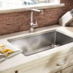 : install undermount kitchen sink