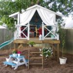 : kids outdoor playhouse plans