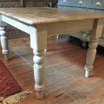: large farmhouse kitchen table