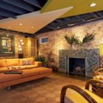 : low basement ceiling ideas