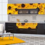 : luxury sunflower kitchen decor